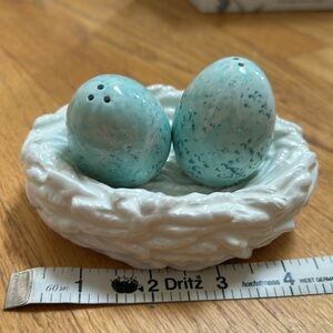 Edie Rose Home Nested Eggs Salt and Pepper Shakers